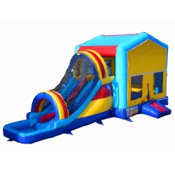 Inflatable Module Bouncer Combo with pool