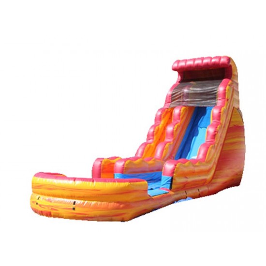 Inflatable Fire and Ice Water Slide Inflatable Fire and Ice Water Slide