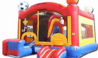 Bounce House With Slide