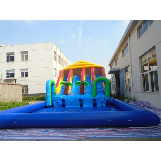 Giant Aqua Inflatable Water Park Giant Aqua Inflatable Water Park