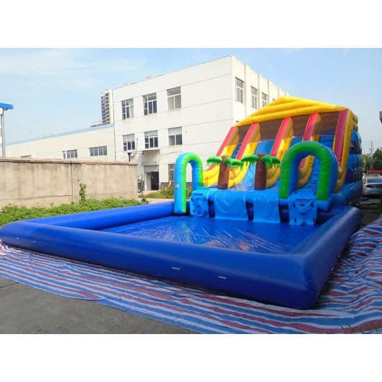 Giant Aqua Inflatable Water Park Giant Aqua Inflatable Water Park
