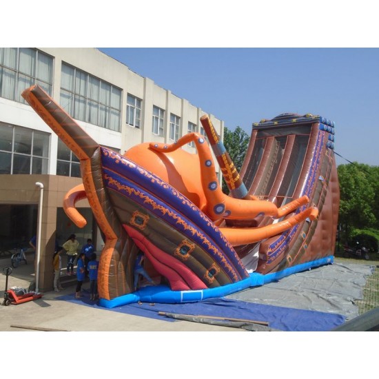 Inflatable Kraken Slide Inflatable Kraken Slide
