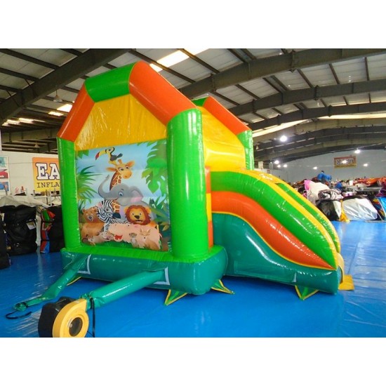Bouncy Castle Midi Multifun Jungle Bouncy Castle Midi Multifun Jungle