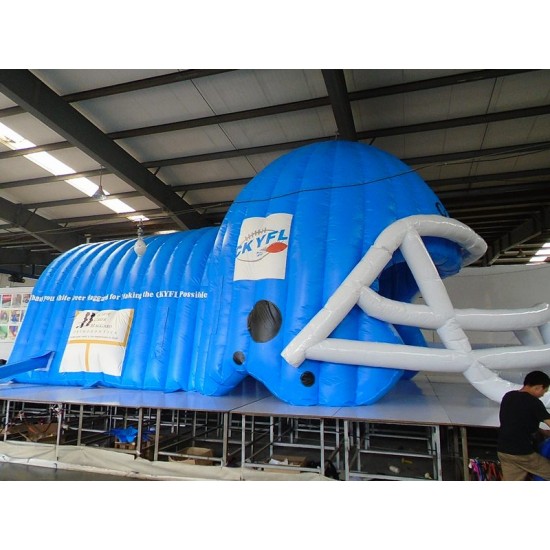 Large Inflatable Helmet Tunnel Large Inflatable Helmet Tunnel