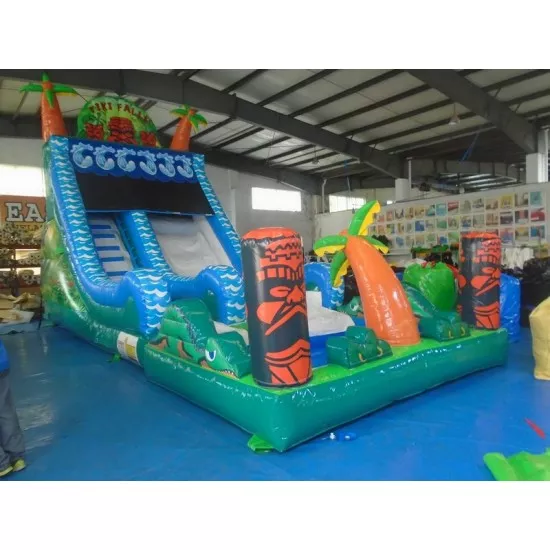 20FT Inflatable Tiki Falls Slide 20FT Inflatable Tiki Falls Slide