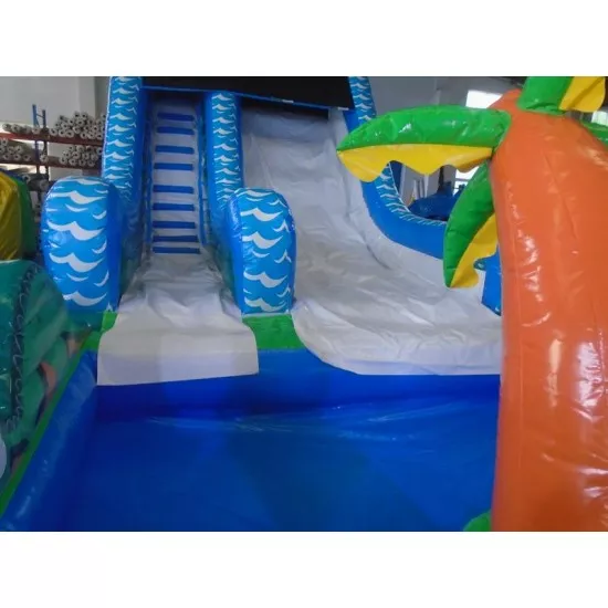 20FT Inflatable Tiki Falls Slide 20FT Inflatable Tiki Falls Slide