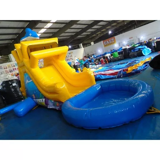 Inflatable Garden Slide Dolphin Inflatable Garden Slide Dolphin